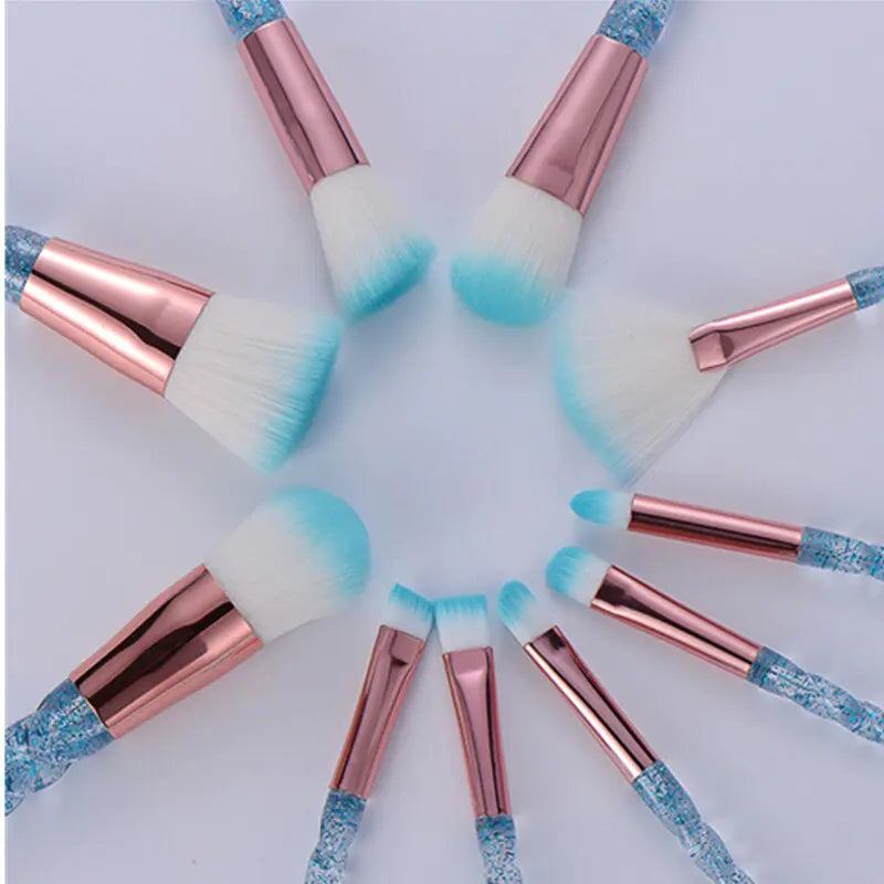 Lot de pinceaux de maquillage