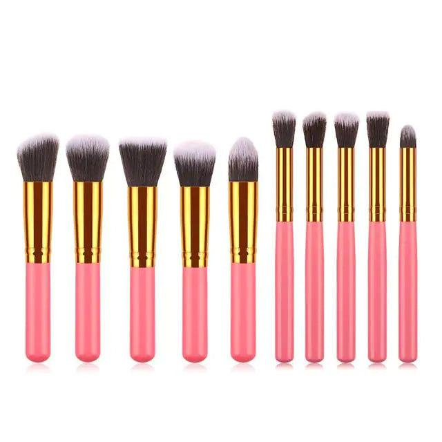Lot de pinceaux de maquillage